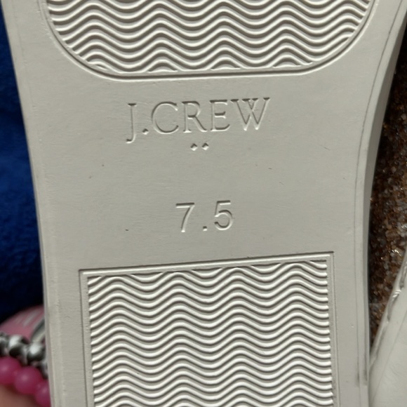 NWOT J. Crew Glitter Sneakers - Picture 5 of 6